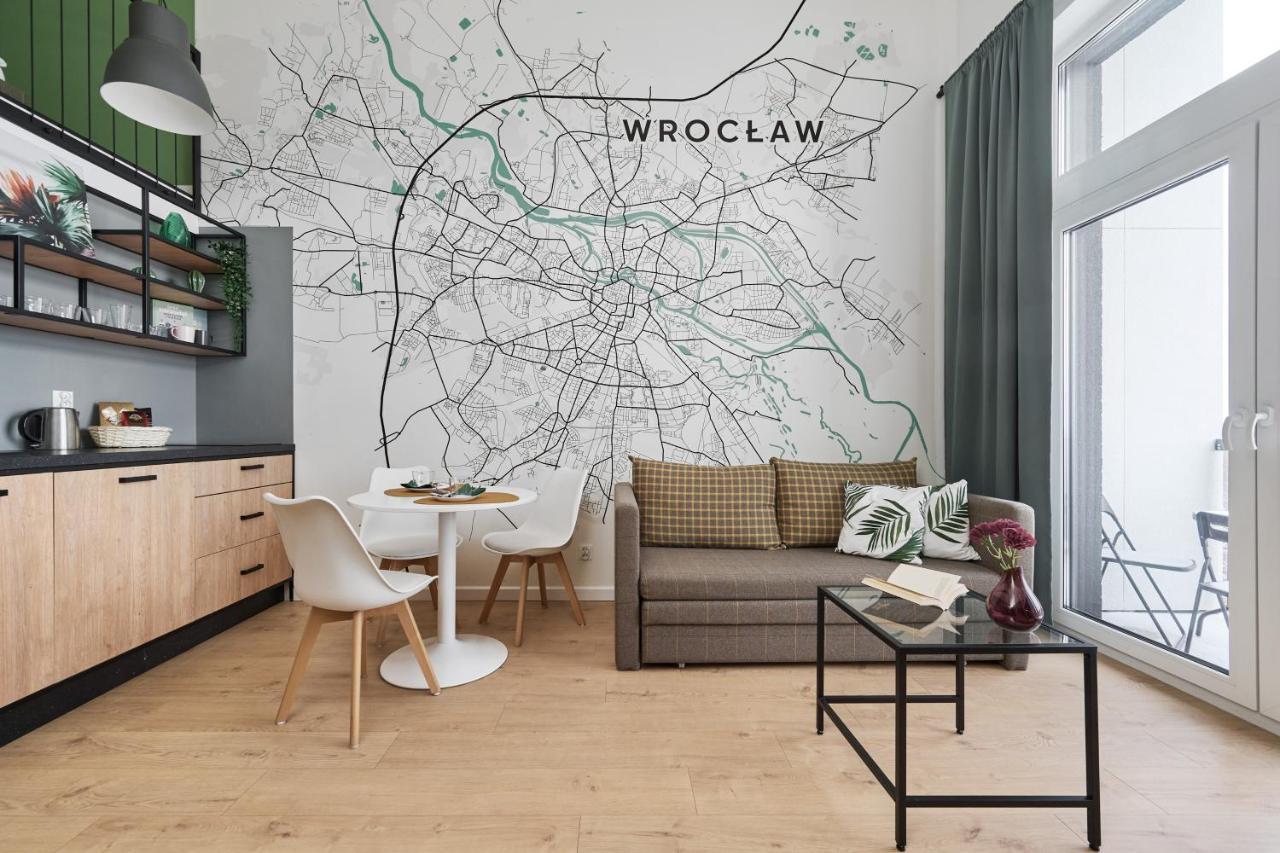 Mezzanine Studio Apartments Zarembowicza Wroclaw Airport By Renters Kültér fotó
